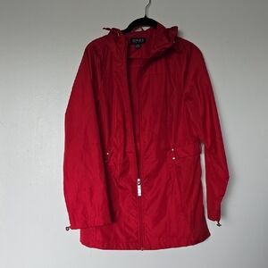 Jones New York Women's Vibrant Red Utility Jacket